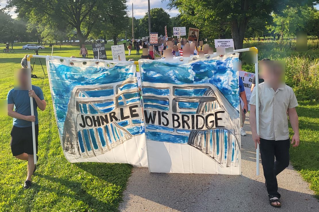 Good Trouble Lives On: Honoring John Lewis in Iowa City